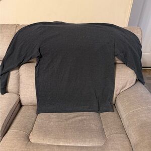 Dark Gray Long Sleeve Shirt